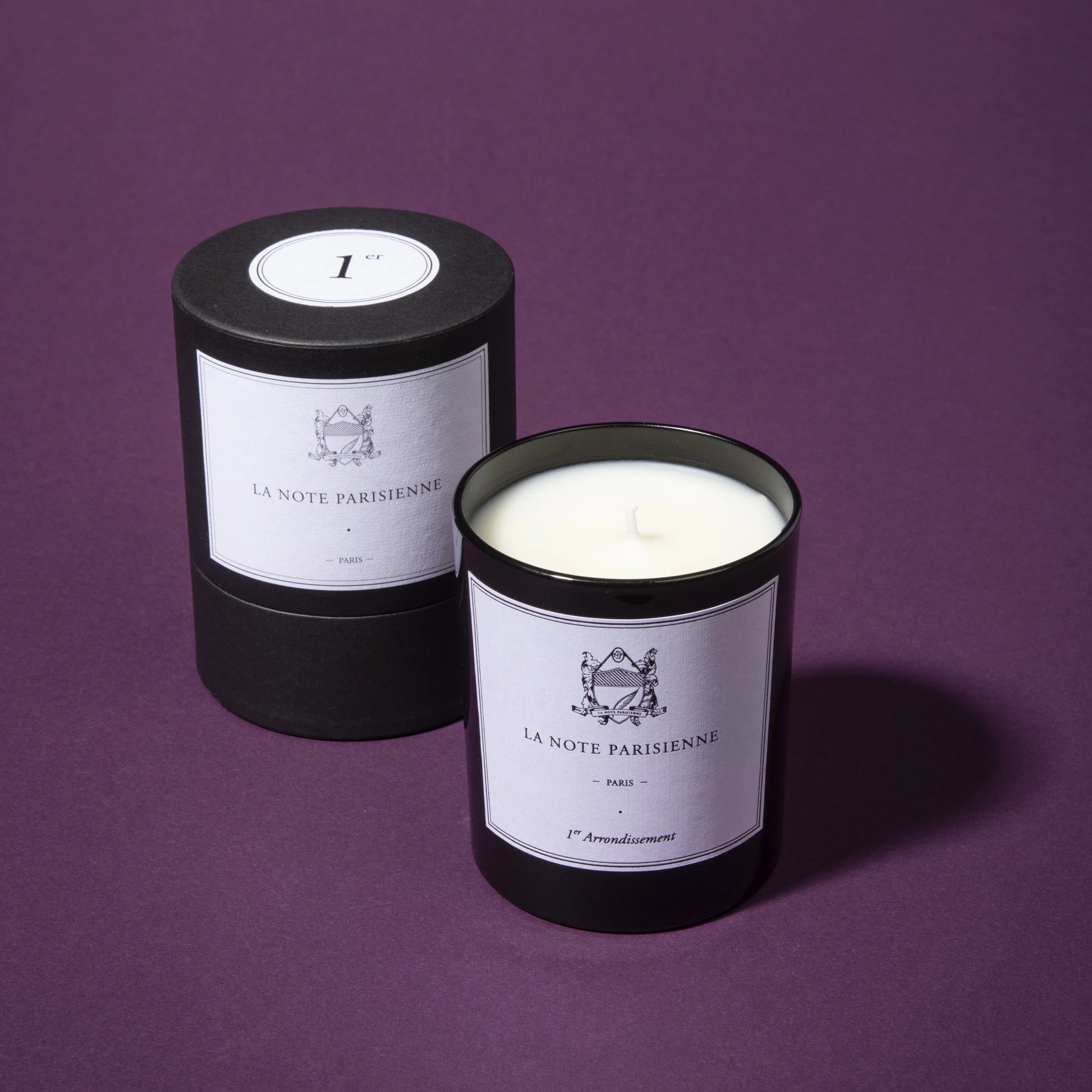 La Note Parisienne Louvre Marble 1re Arrondissement Scented Candle