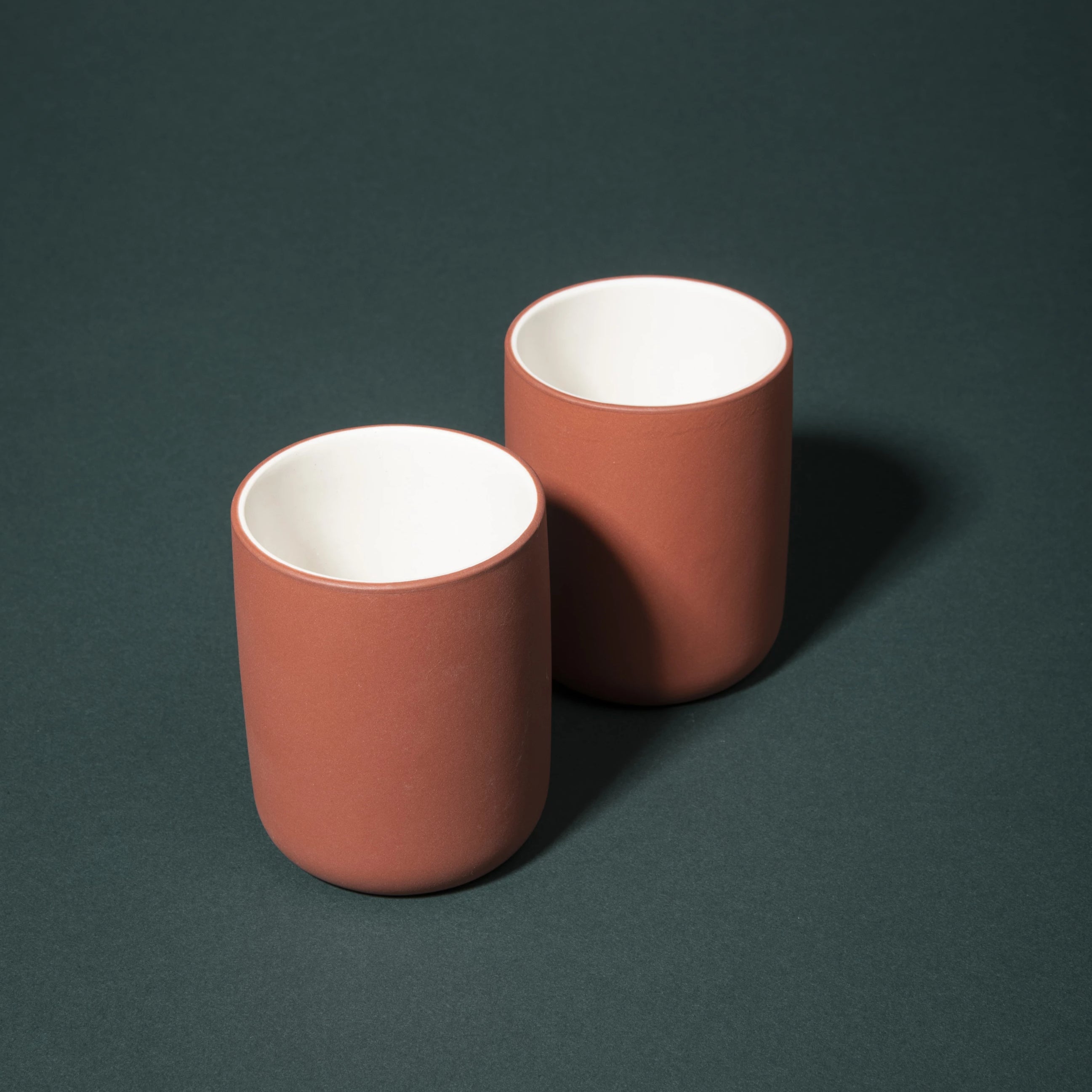 Archive Studio Amsterdam Terracotta Colored Stoneware Mugs